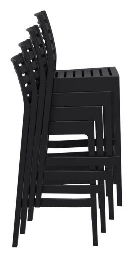 Ares Outdoor Stool colour BLACK available to order now!