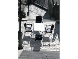 Dolce Outdoor Café Chair colour BLACK available to order now!