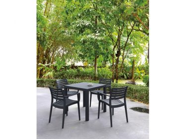 Artemis Outdoor Café Chair colour ANTHRACITE available to order now!