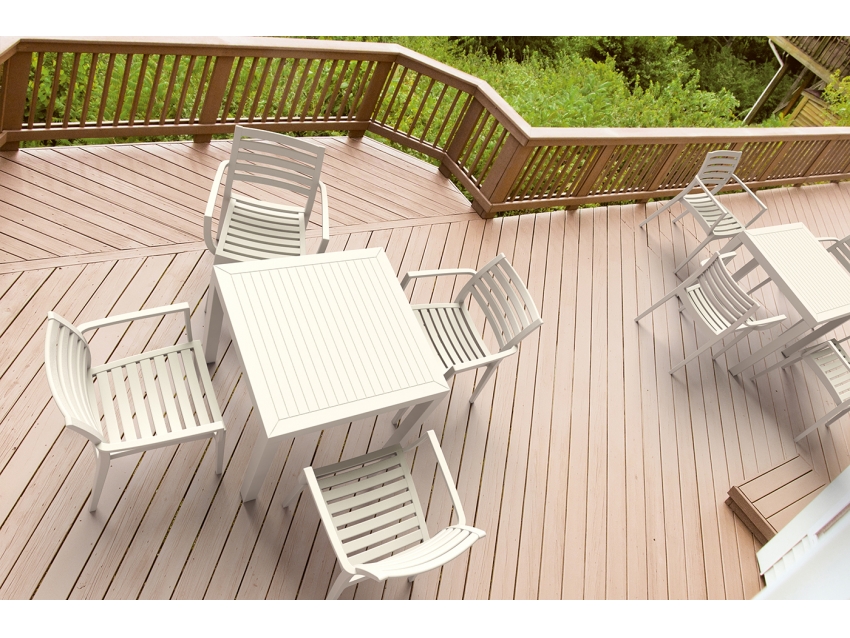 Artemis Outdoor Café Chair colour WHITE available to order now!