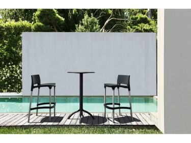 Gio Outdoor Stool colour BLACK available to order now!