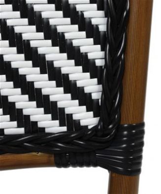 Amalfi Outdoor Wicker colour BLACK available to order now!