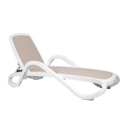 Barbados Sun Lounge in WHITE and TAUPE available to order now!
