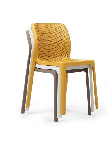 Bit outdoor cafe chair colour MUSTARD available to order now!