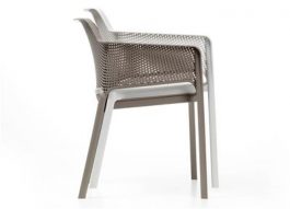Net outdoor arm chair colour TAUPE available to order now!