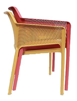 Net Outdoor Arm Chair colour MUSTARD available to order now!