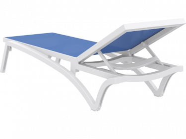 Pacific Sun Lounge in WHITE and BLUE available to order now!