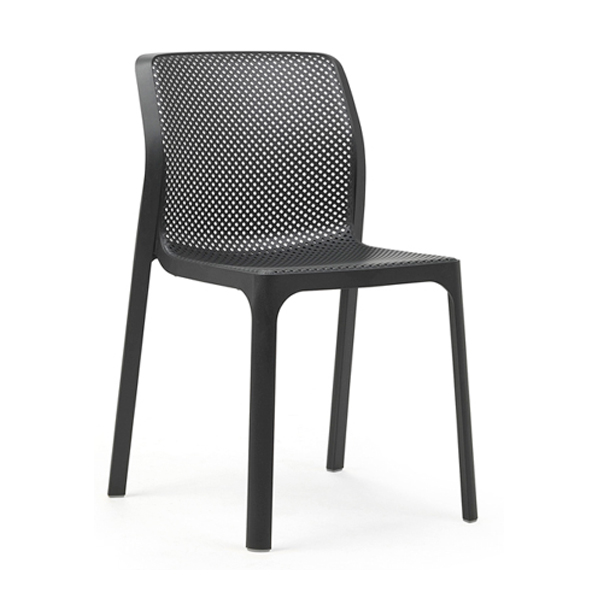 Bit outdoor cafe chair colour ANTHRACITE available to order now!
