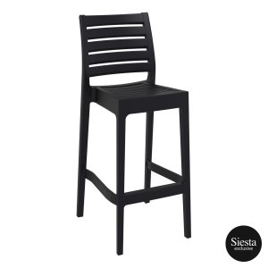 Ares Outdoor Stool colour BLACK available to order now!