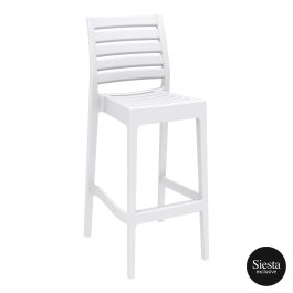 Ares Outdoor Stool colour WHITE available to order now!