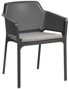 Net Outdoor Arm Chair Cushion colour LIGHT GREY available to order now!