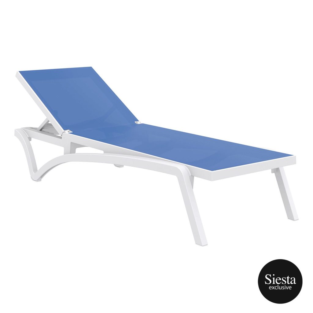 Pacific Sun Lounge in WHITE and BLUE available to order now!