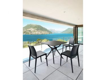 Air Outdoor Table 800 colour BLACK available to order now!