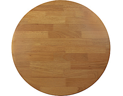 Round 700mm Timber Table Top colour LIGHT OAK available to order now!
