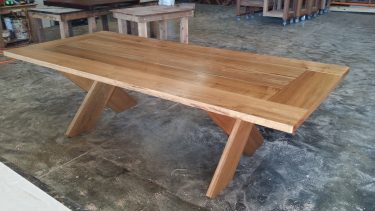 Rectangular Kirra 2950mm Teak Outdoor Timber Table inserts available to order now!