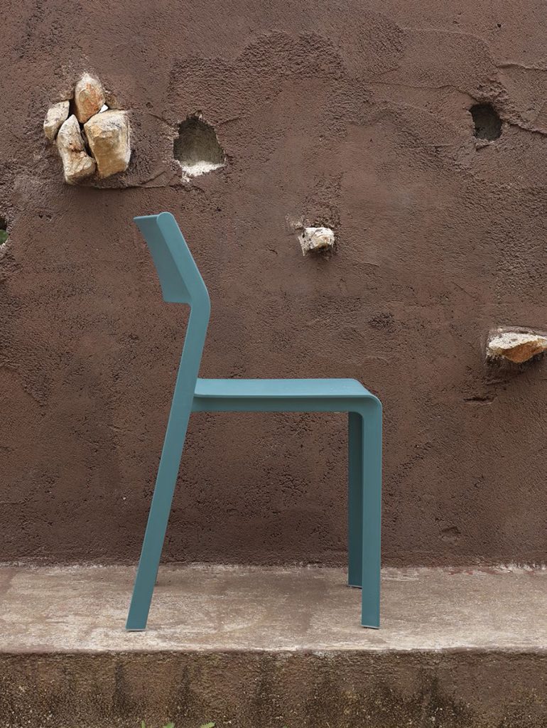 Trill outdoor cafe chair colour TEAL available to order now!