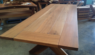 Rectangular Kirra 2700mm Teak Outdoor Timber Table inserts available to order now!