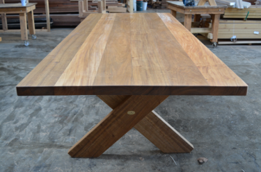 Rectangular Kirra XL 2700mm Teak Outdoor Timber Table available to order now!