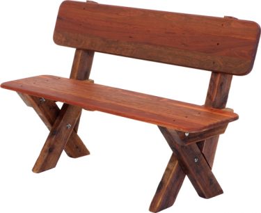 2-3 Seat High Back Kwila Outdoor Timber Bench available to order now!