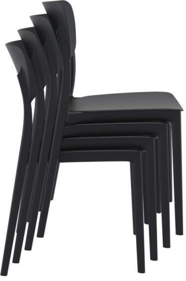 Monna Outdoor Café Chair colour BLACK available to order now!