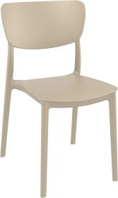 Monna Outdoor Café Chair colour TAUPE available to order now!