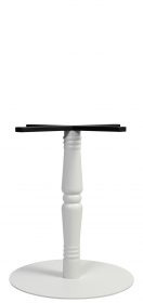 Sienna Disc Table Base 500mm colour WHITE available to order now!