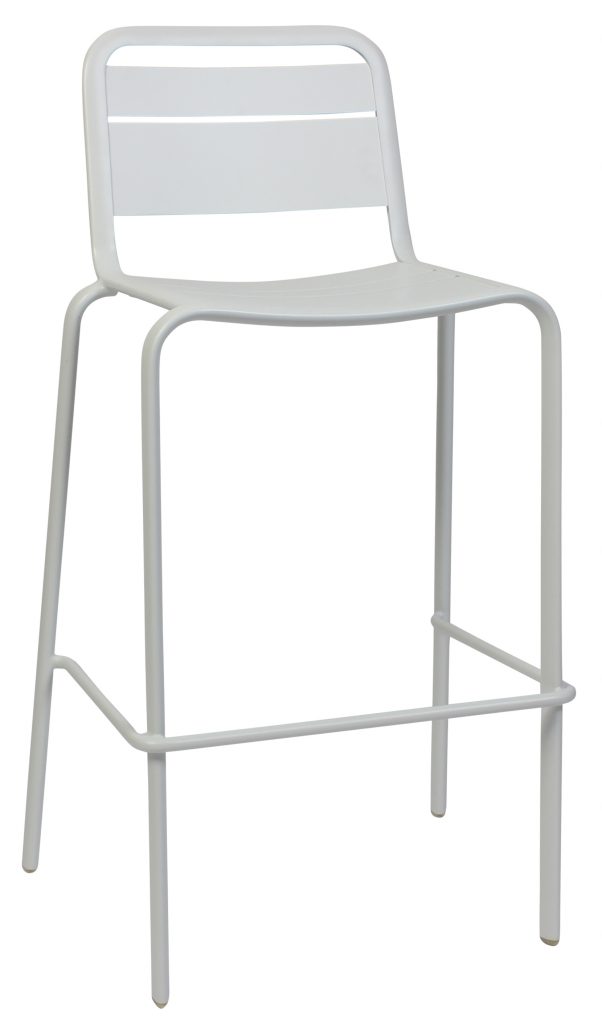 Lambretta Outdoor Stool 750mm colour WHITE available to order now!