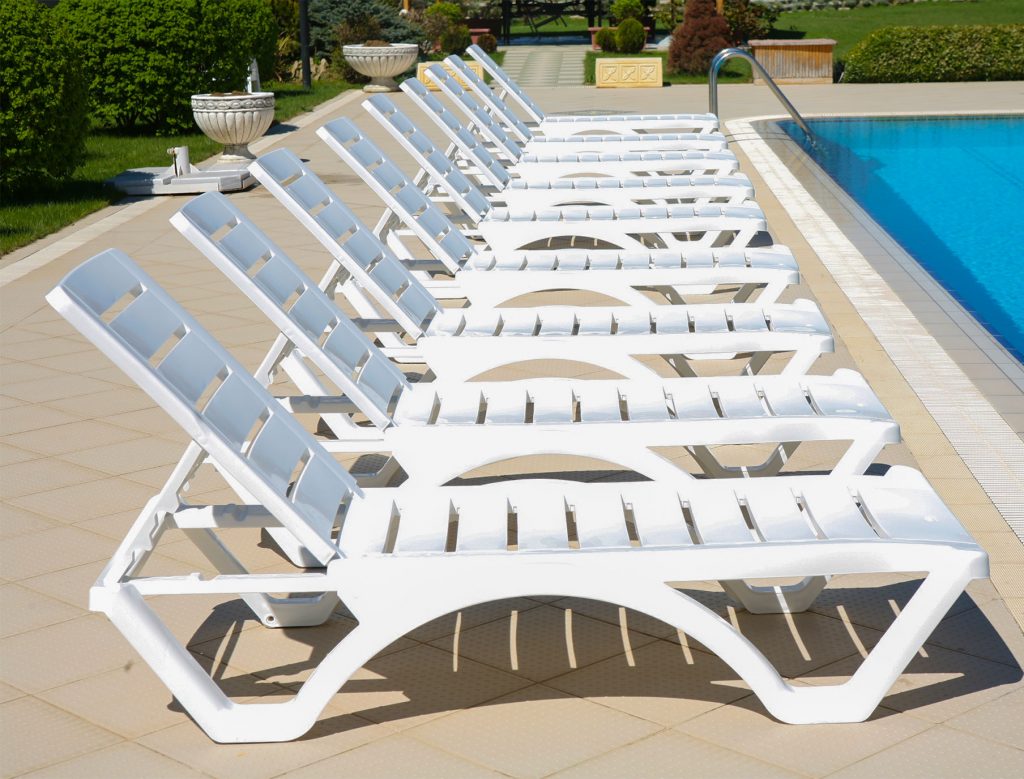 Aqua Sun Lounge colour WHITE available to order now!