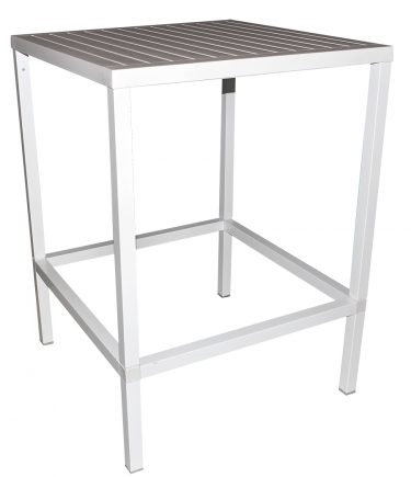Cube Outdoor Bar Table colour WHITE available to order now!