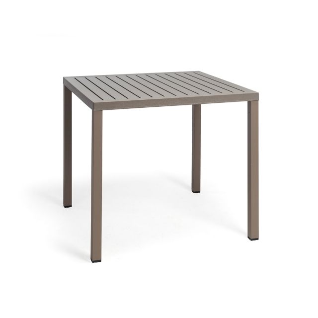 Cube Outdoor Table colour TAUPE available to order now!