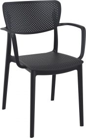 Loft Outdoor Café Chair colour BLACK available to order now!