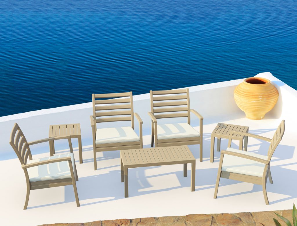 Ocean Outdoor Coffee Table colour TAUPE available to order now!