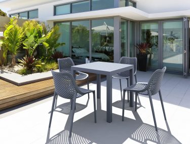 Ares Outdoor Table 800 colour ANTHRACITE available to order now!