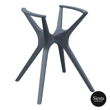 Ibiza Outdoor Table Base small colour ANTHRACITE available to order now!