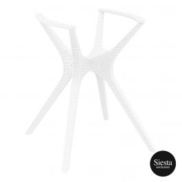 Ibiza Outdoor Table Base small colour WHITE available to order now!
