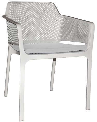 Net Outdoor Arm Chair Cushion - uph in client fabric available to order now!