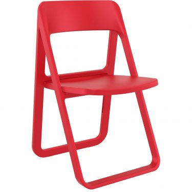 Dream Outdoor Folding Chair colour RED available to order now!