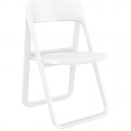 Dream Outdoor Folding Chair colour WHITE available to order now!