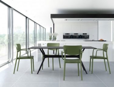 Lisa Outdoor Café Chair colour GREEN available to order now!