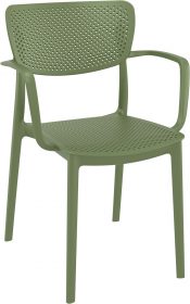 Loft Outdoor Café Chair colour GREEN available to order now!