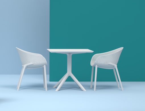 Sky Outdoor Arm Chair colour WHITE available to order now!