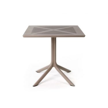 Clipx Outdoor Table 800 colour TAUPE available to order now!