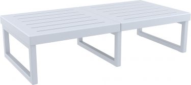 Mykonos Outdoor Lounge Table XL colour SILVER GREY available to order now!