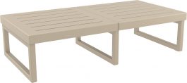 Mykonos Outdoor Lounge Table XL colour TAUPE available to order now!