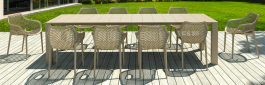 Air Outdoor Arm Chair colour TAUPE available to order now!