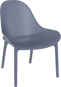 Sky Outdoor Lounge Chair colour ANTHRACITE available to order now!