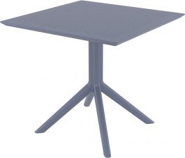 Sky Outdoor Table 800 colour ANTHRACITE available to order now!