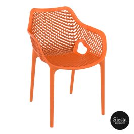 Air Outdoor Arm Chair colour ORANGE available to order now!