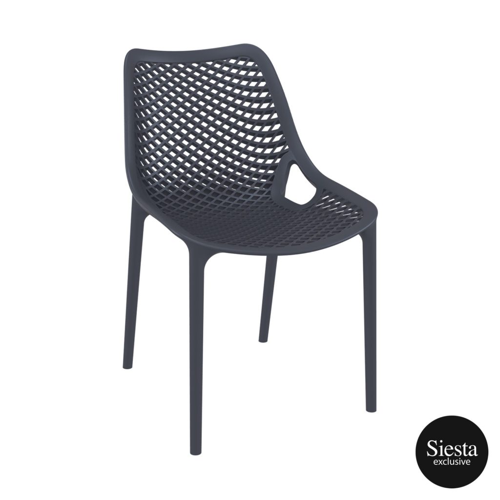 Air Outdoor Chair colour ANTHRACITE available to order now!