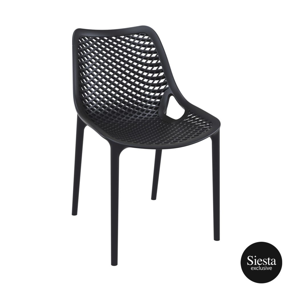 Air Outdoor Chair colour BLACK available to order now!